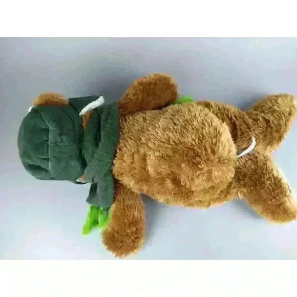 Mary Meyer Brown Bear Trapper Winter Hat and Scarf 18" Plush Stuffed Animal 2008 - Picture 7 of 11